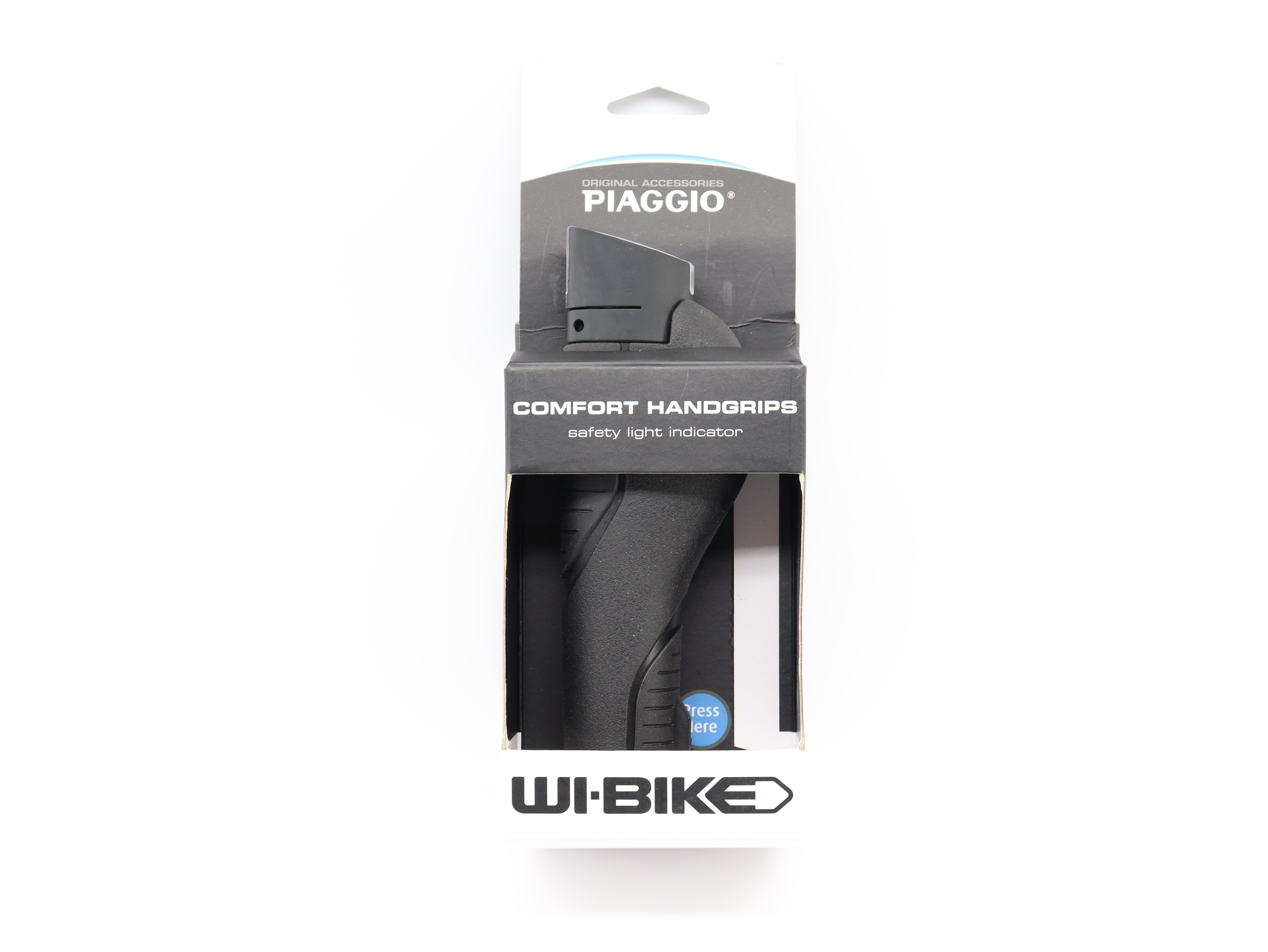 Fahrrad Griffe Piaggio WI Bike mit LED Blinker für 22 mm Lenker Universal