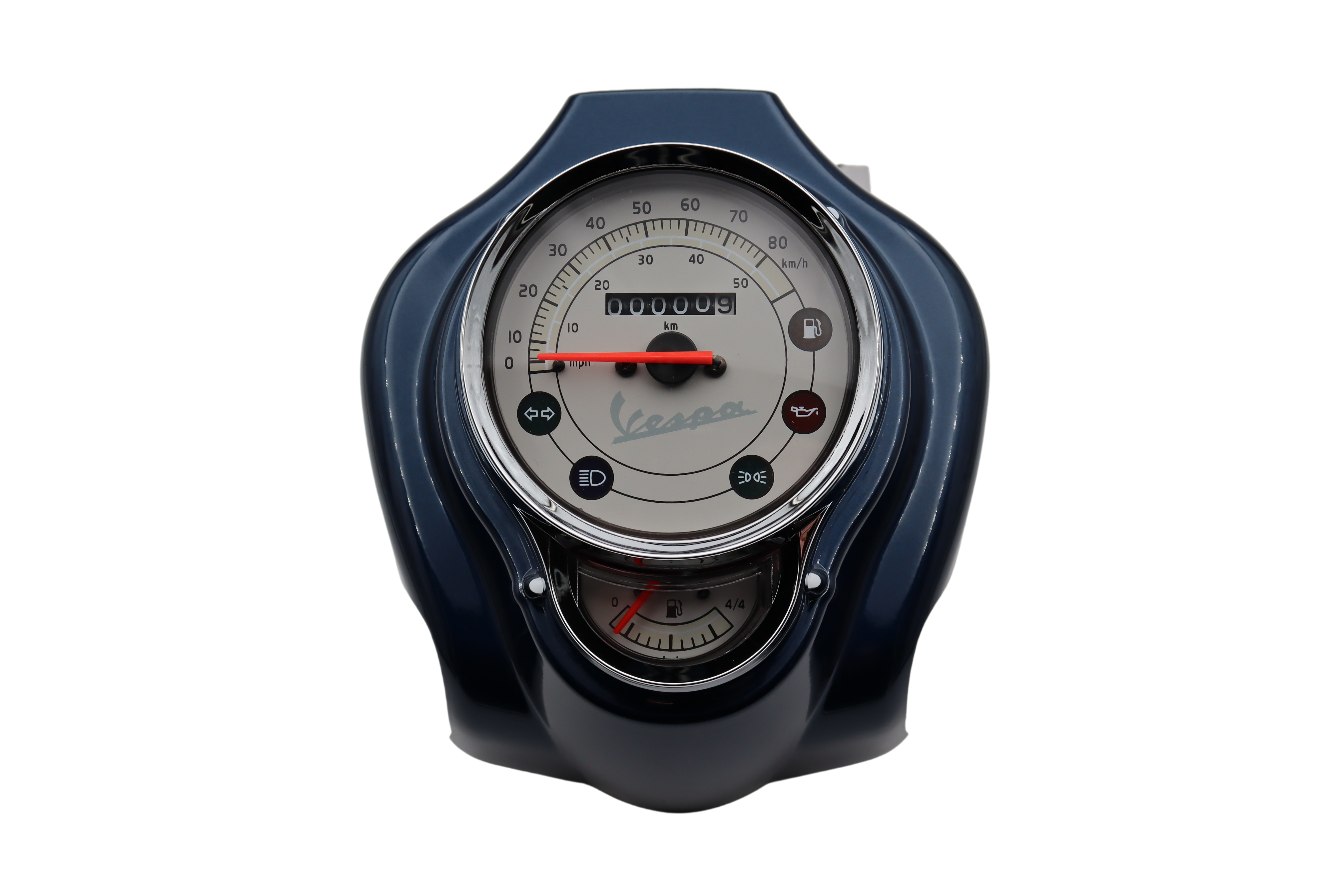 Tachometer Vespa LXV 50ccm blau midnight 222/A